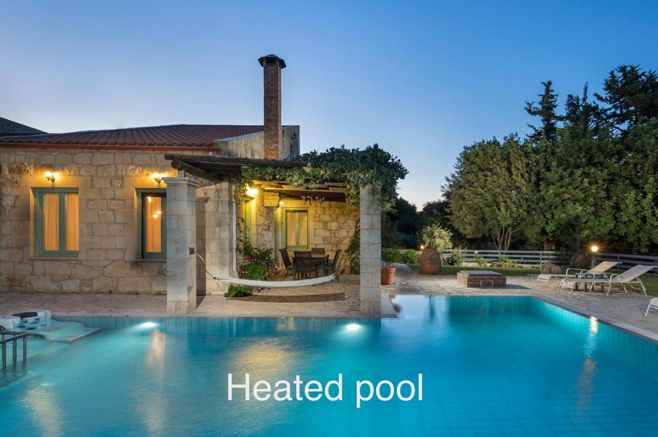 Boutique Villa Petra Amanda Heated Pool Optional Fílippos المظهر الخارجي الصورة